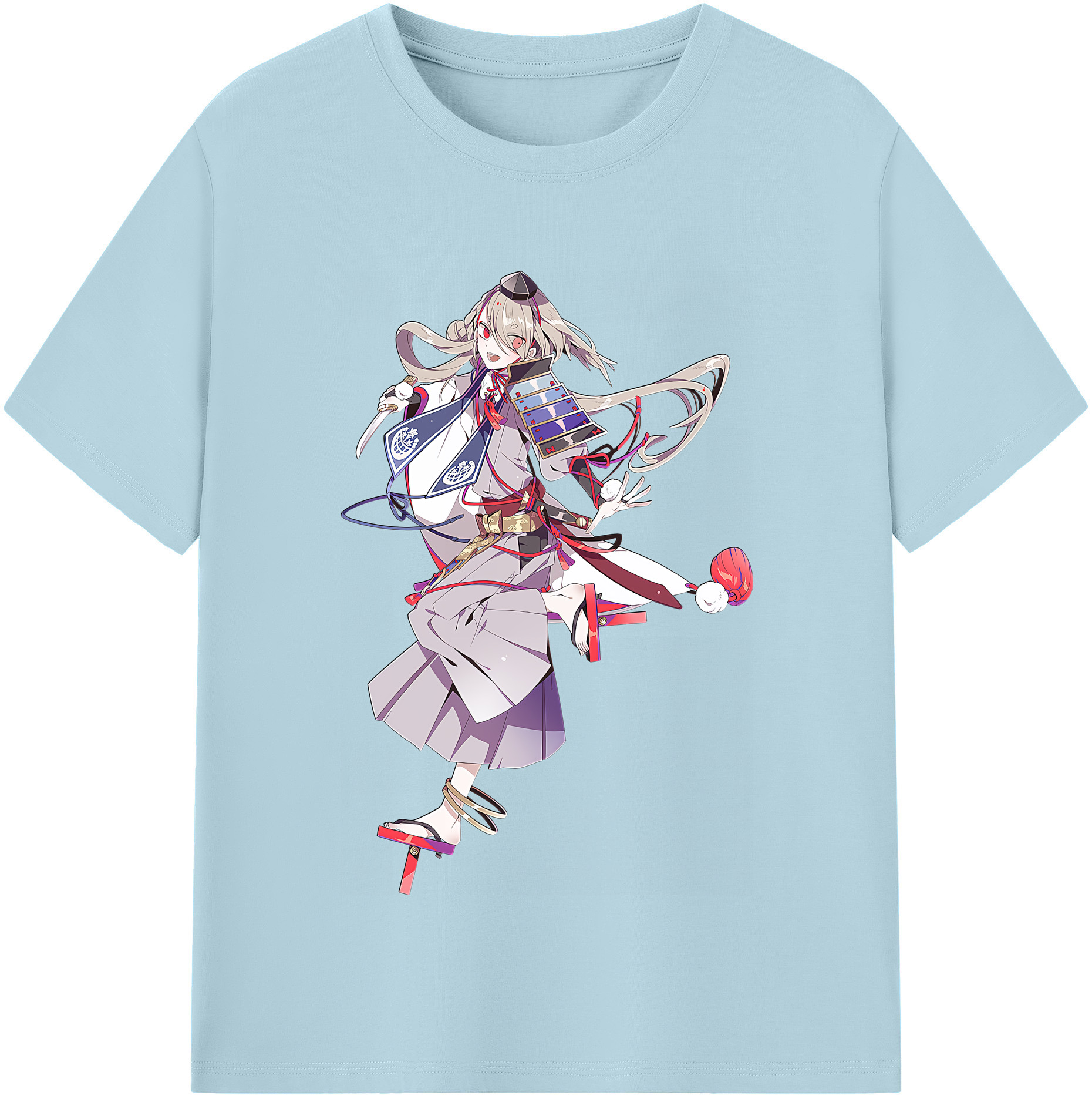 （画像用） 刀剣乱舞 Touken Ranbu 綿100％半袖Tシャツ（フロントプリント）